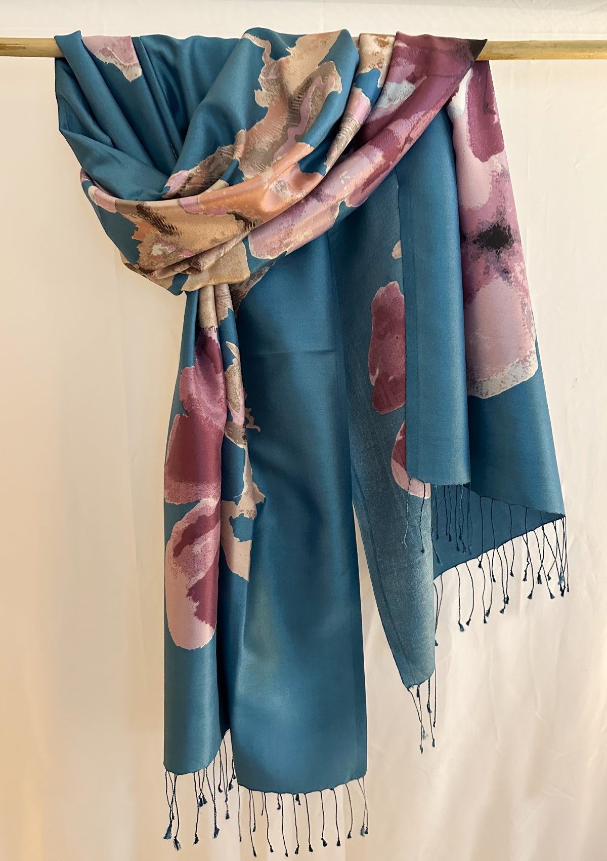 SS-6710 -Stole-Scarf-Blue